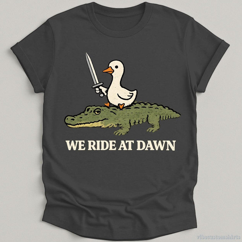 We Ride At Dawn Crocodile and Goose Shirt product image 1