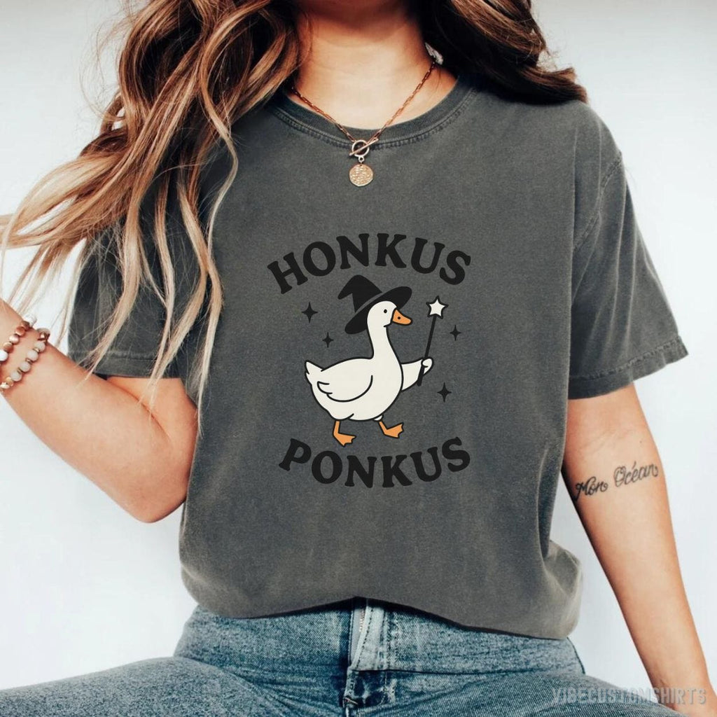 Honkus Ponkus Witch Goose Halloween Shirt product image 2