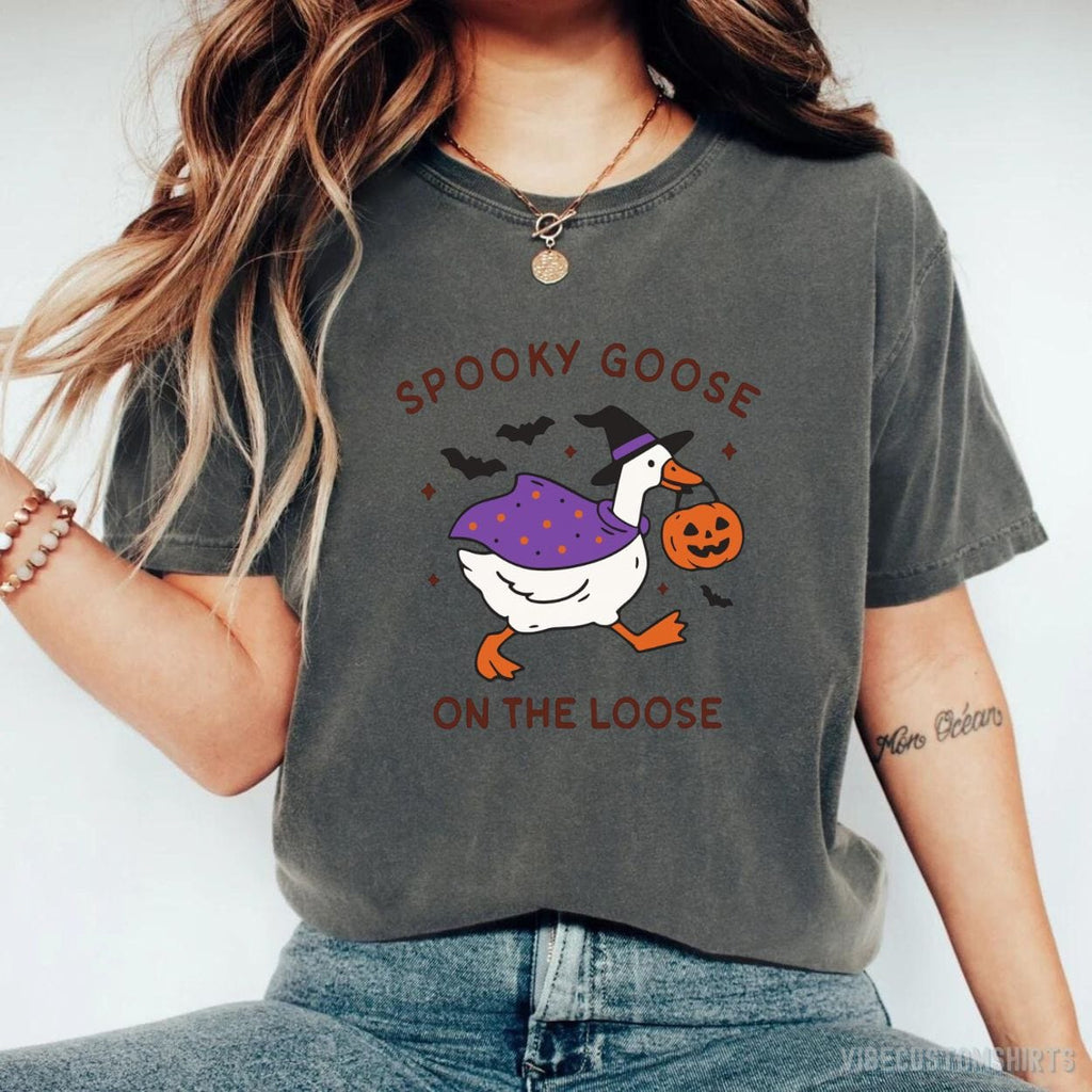 Spooky Goose on the Loose Halloween Shirt product image 4