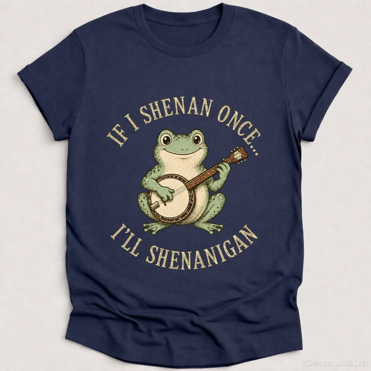 If I Shenan Once I'll Shenanigan Frog With Banjo Shirt product image 2