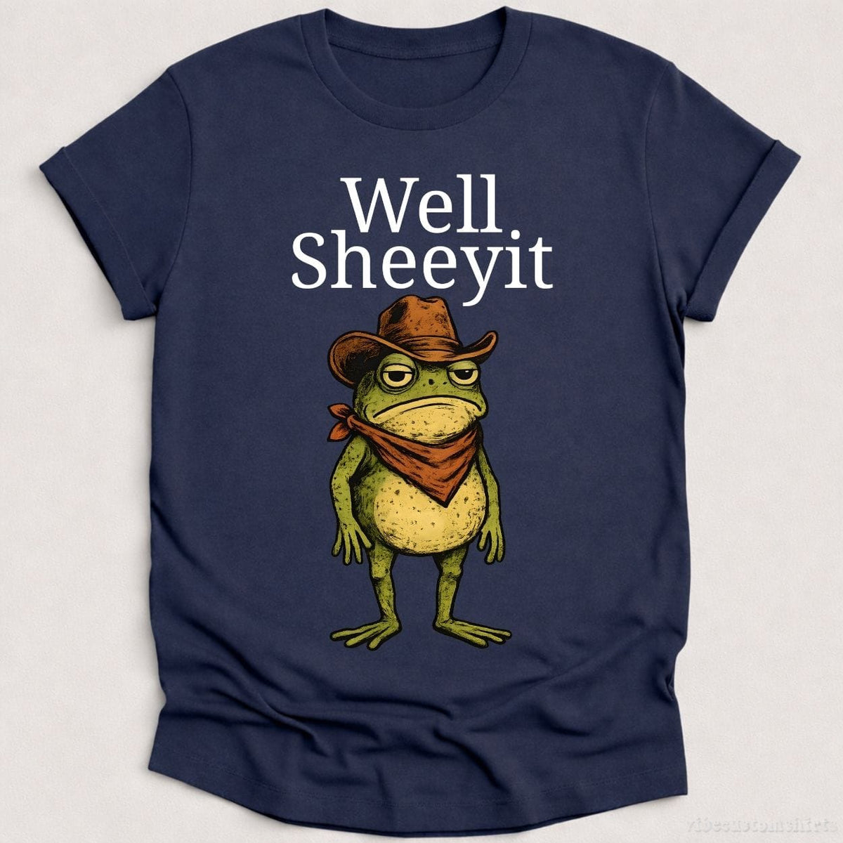 Well Sheeyit Cowboy Frog Shirt product image 2