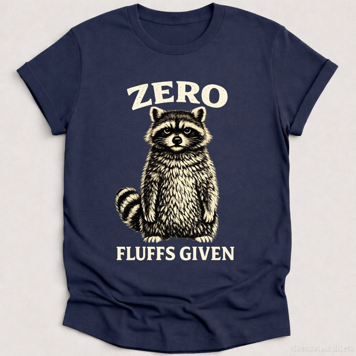 Zero Fluffs Given Raccoon Shirt product image 1