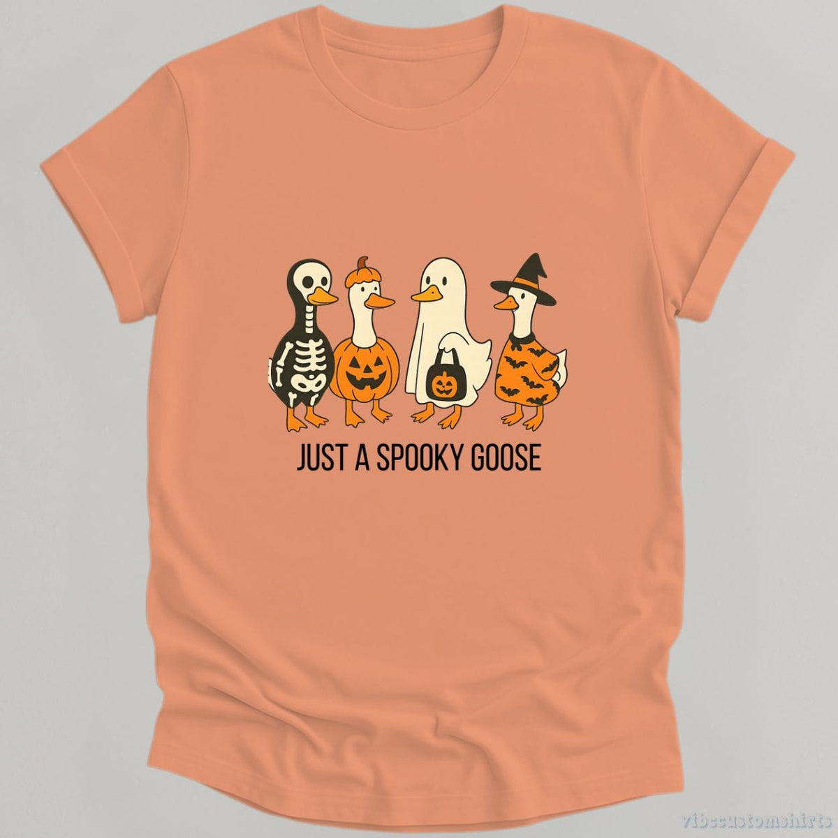 Just A Spooky Goose Halloween Shirt product image 3