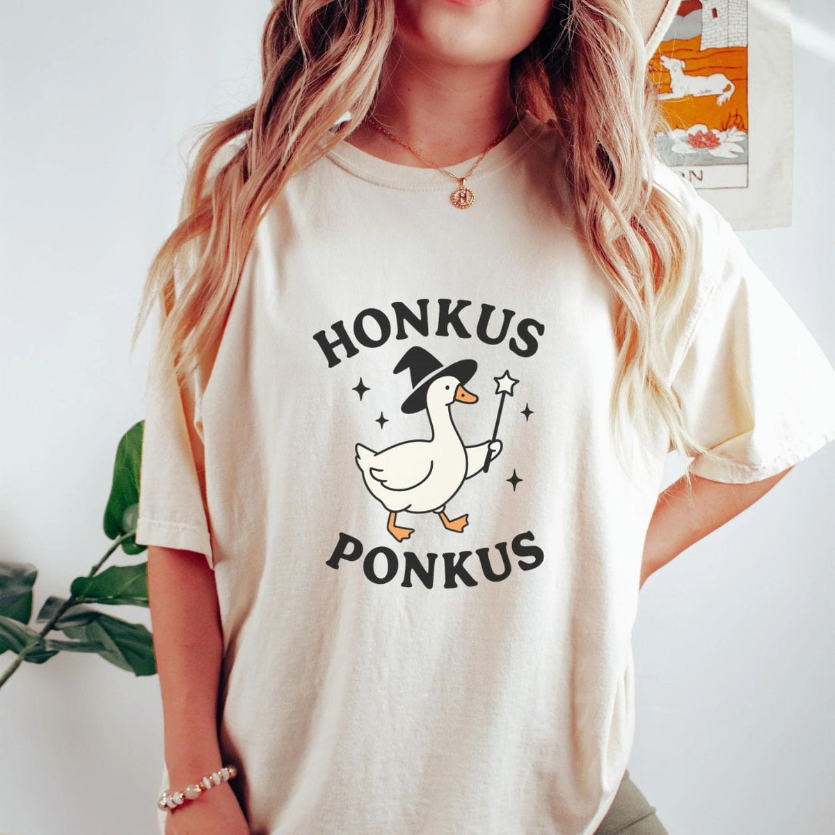Honkus Ponkus Witch Goose Halloween Shirt product image 5