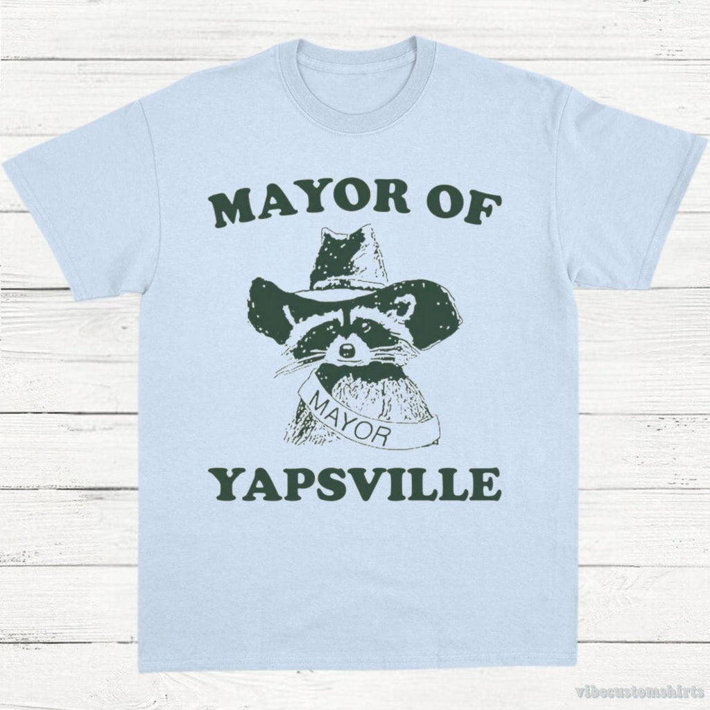 Mayor Of Yapsville Raccoon Shirt product image 4