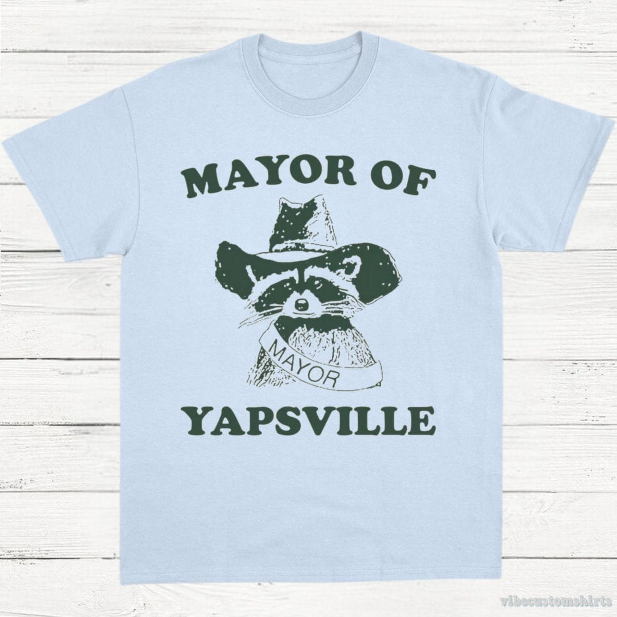 Mayor Of Yapsville Raccoon Shirt product image 4