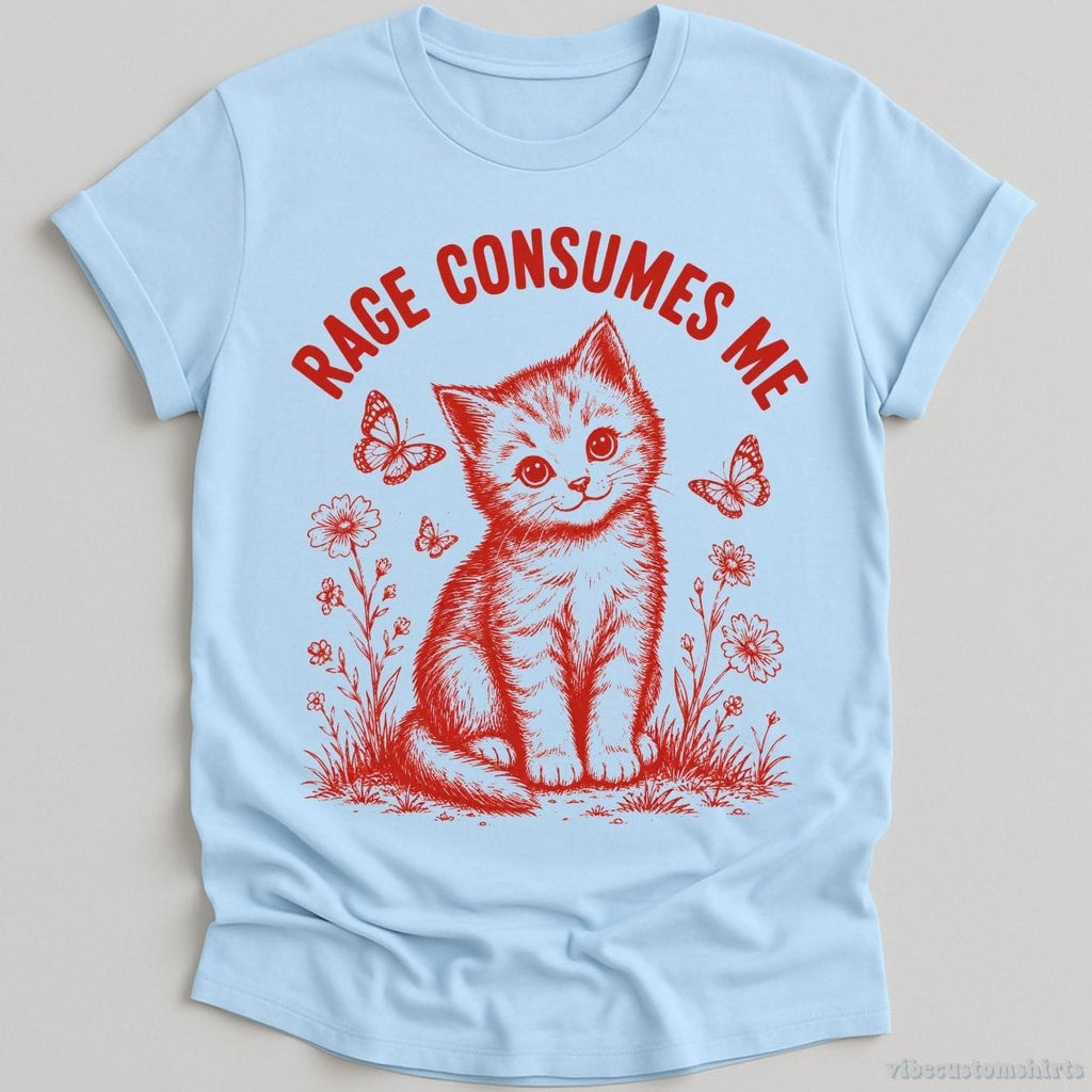 Rage Consumes Me Cute Kitten Shirt product image 5