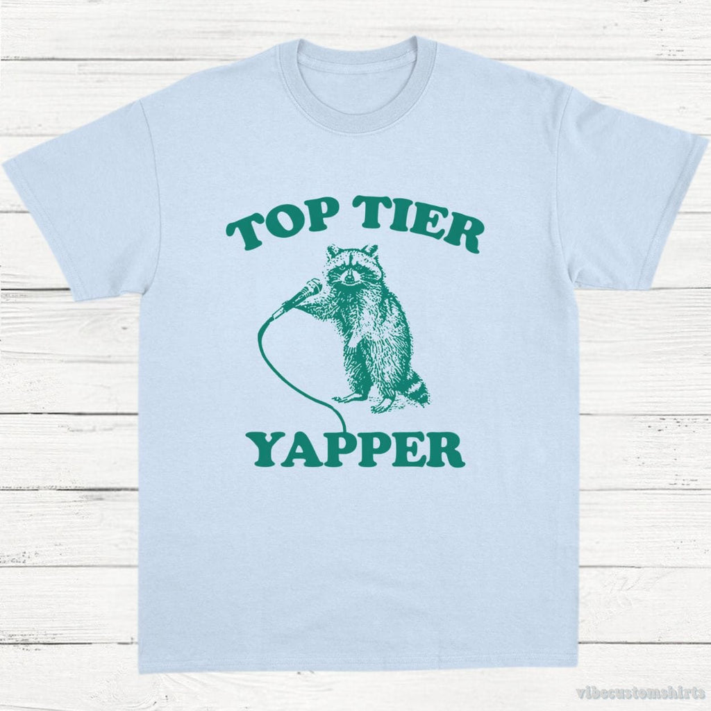 Top Tier Yapper Raccoon Meme Shirt product image 4