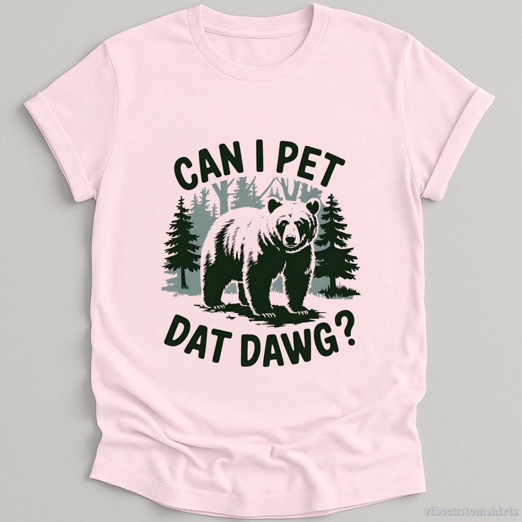Can I Pet Dat Dawg Bear Meme Shirt product image 6