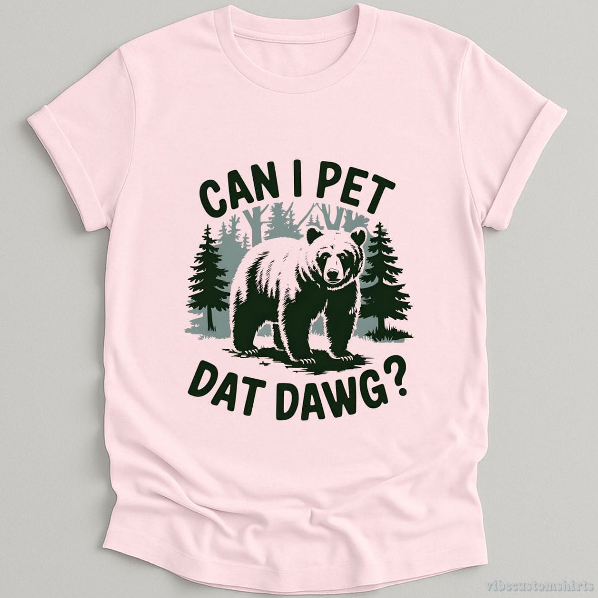 Can I Pet Dat Dawg Bear Meme Shirt product image 6