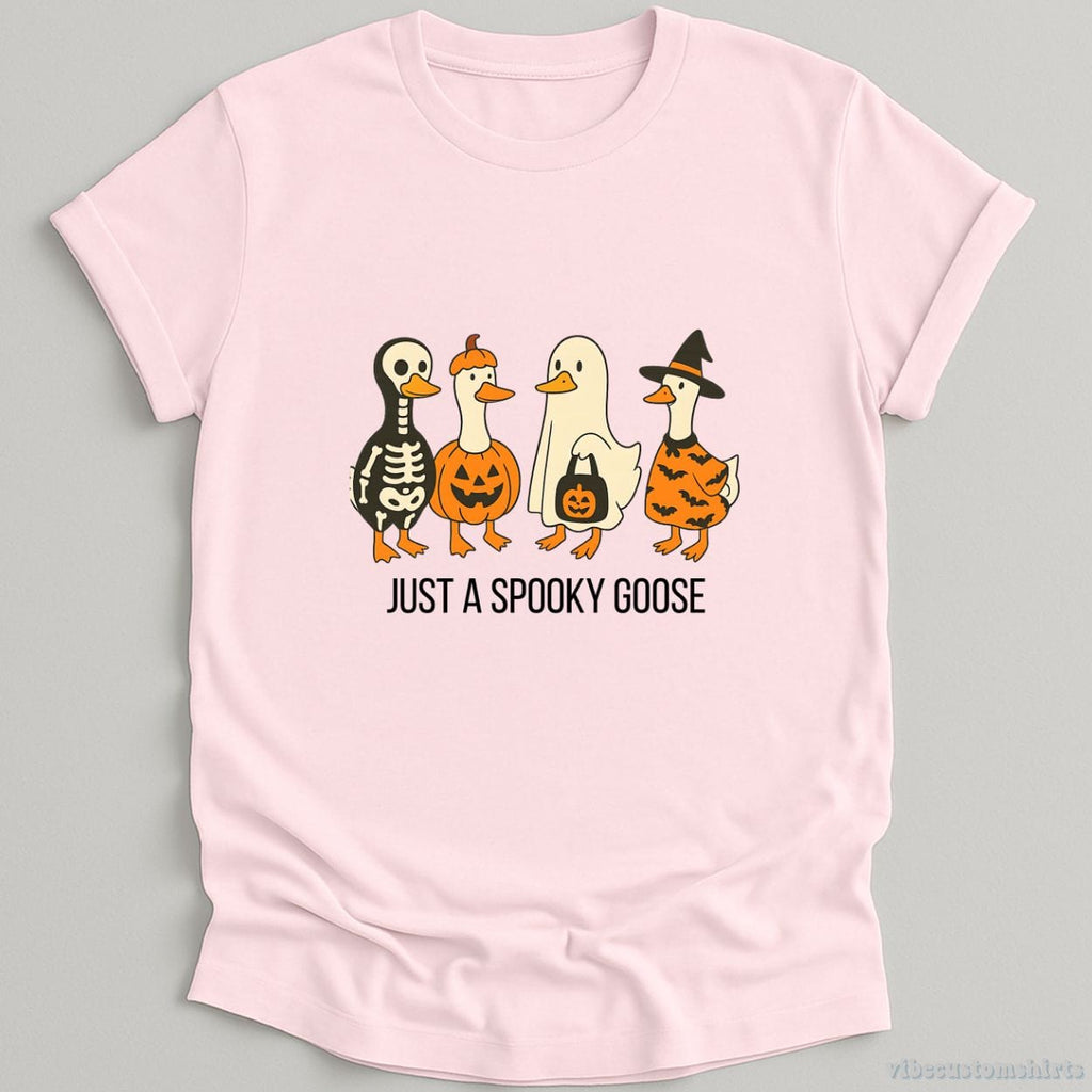Just A Spooky Goose Halloween Shirt product image 4