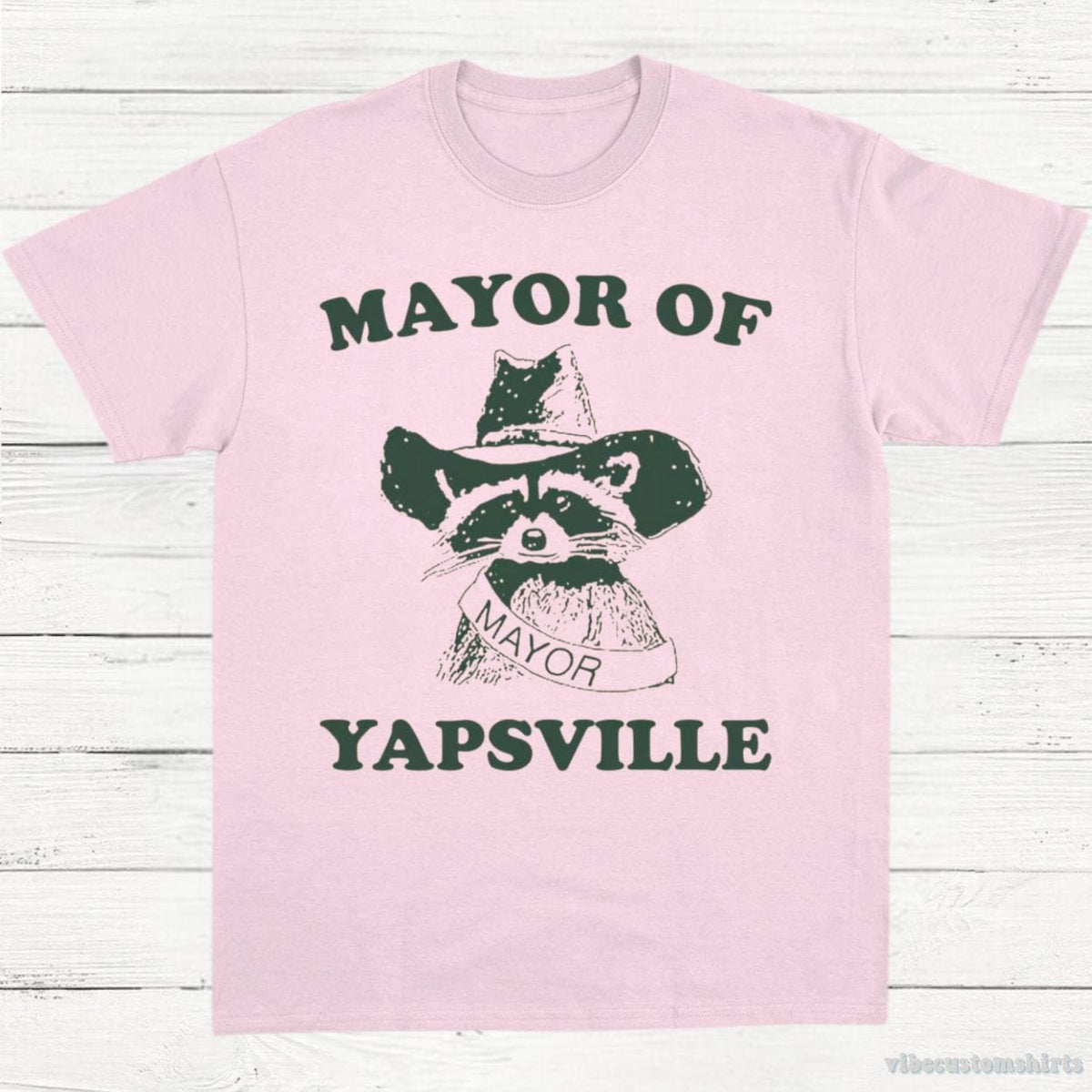 Mayor Of Yapsville Raccoon Shirt product image 5