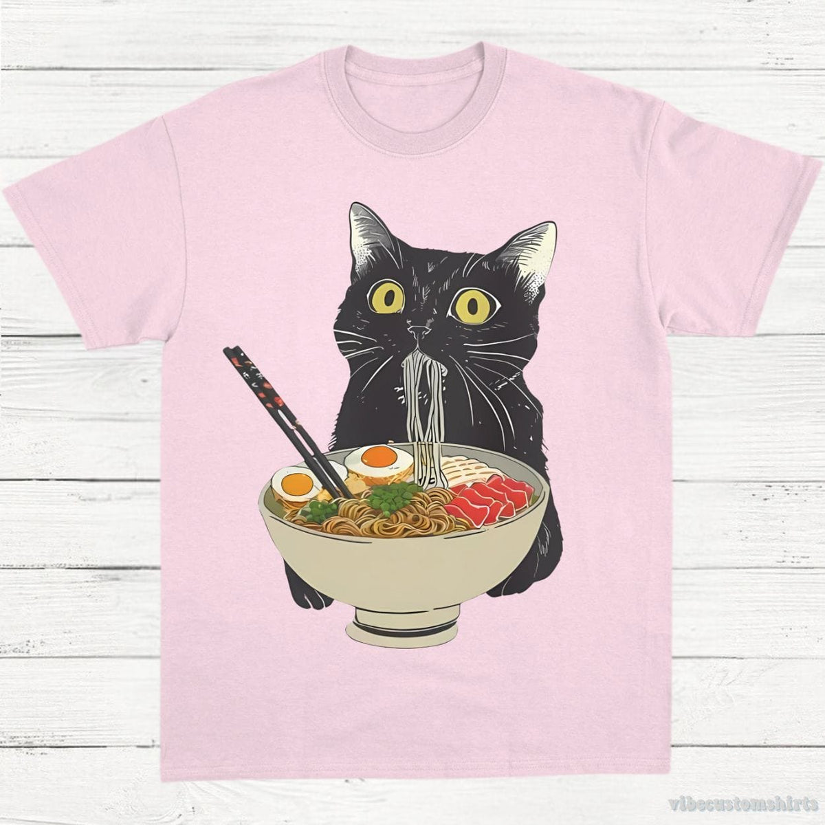 Noodle Cat, Ramen Shirt product image 5