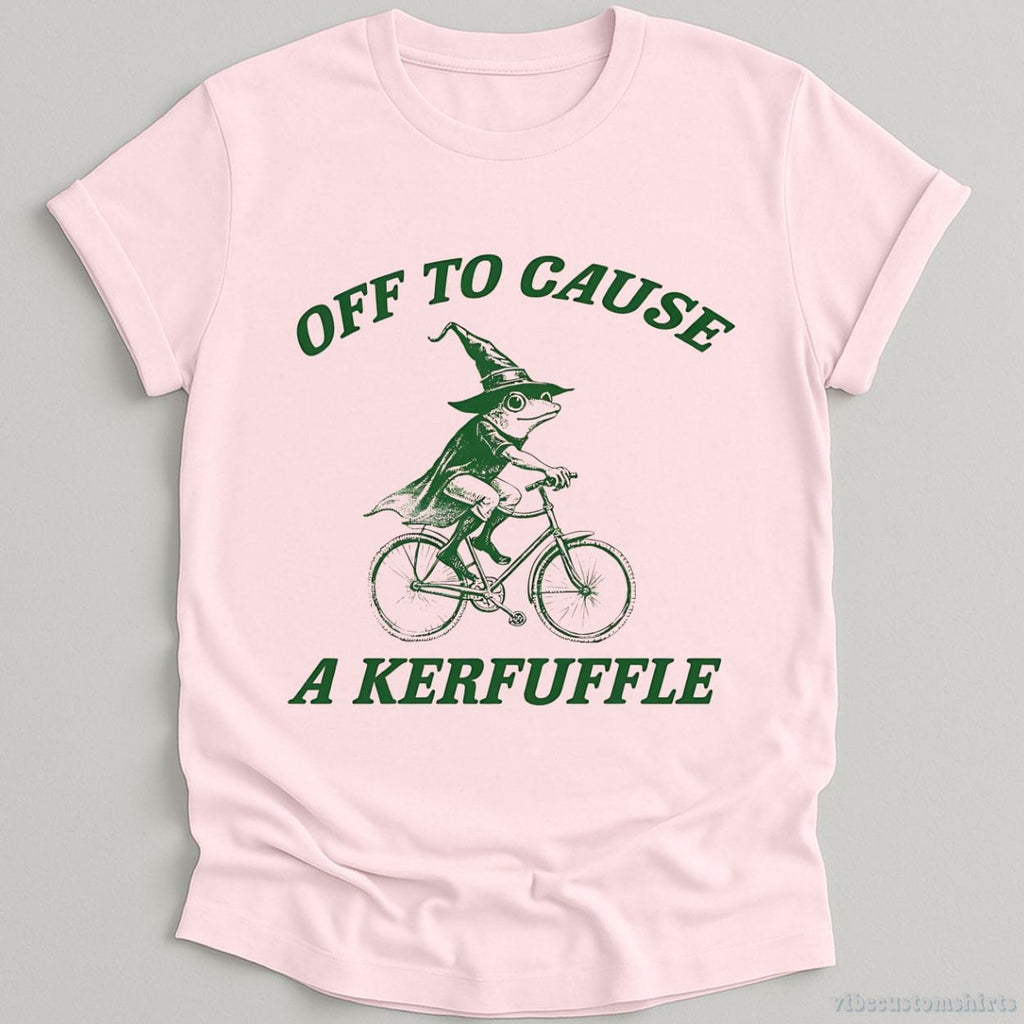 Off To Cause A Kerfuffle Wizard Frog Shirt product image 4