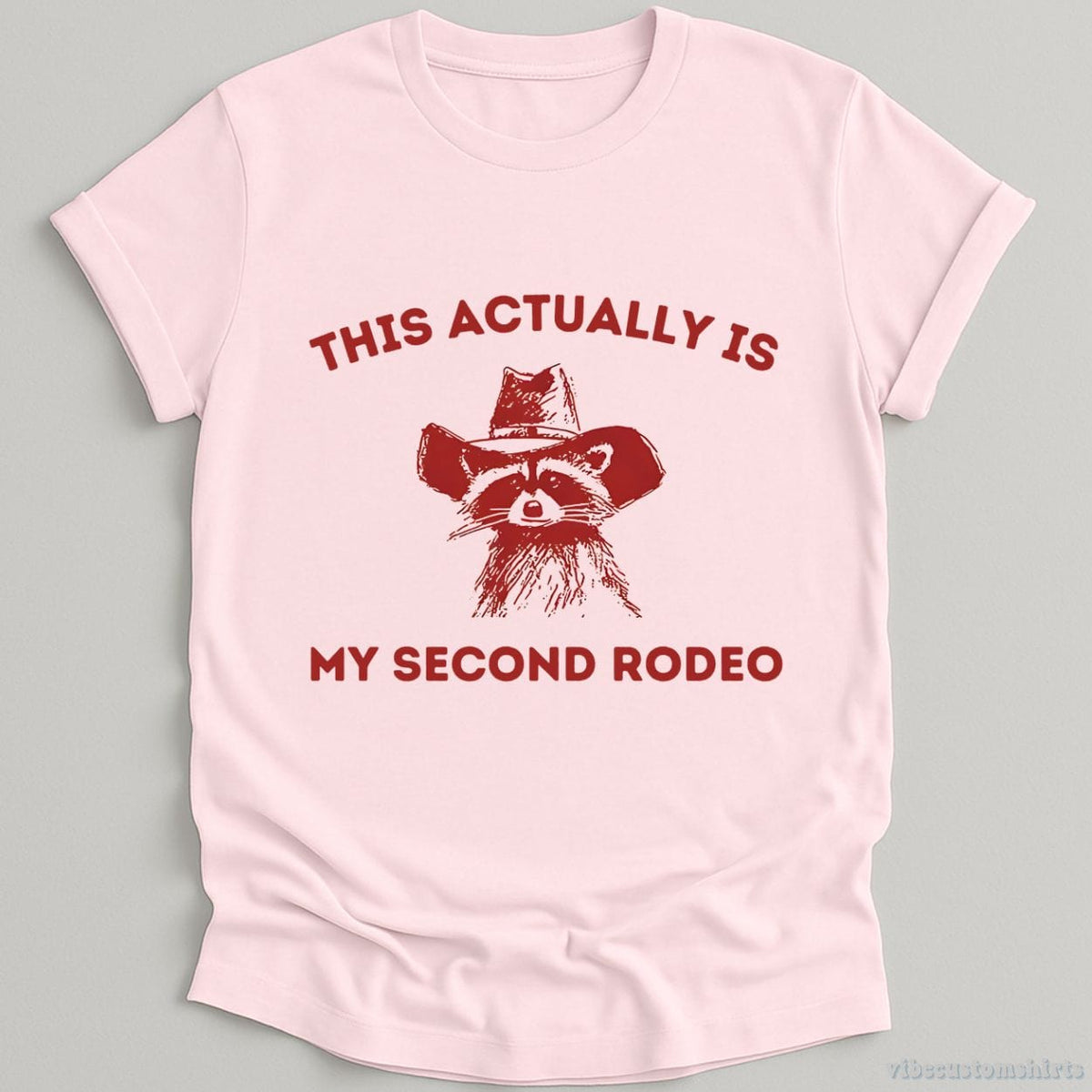 This is My Second Rodeo Cowboy Raccoon Shirt product image 6
