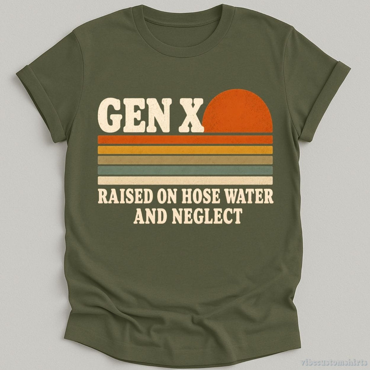 Gen x Raised On Hose Water and Neglect Humor Shirt product image 5