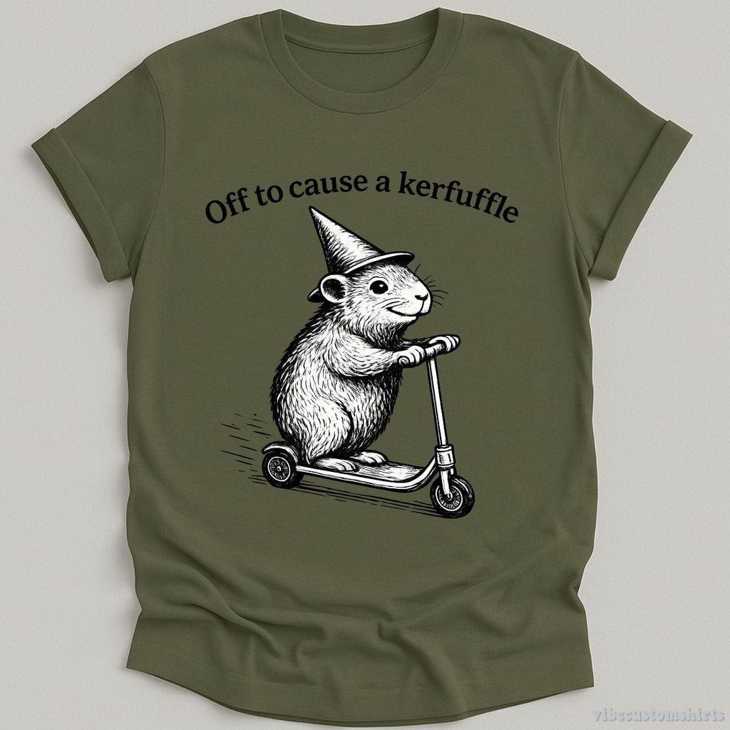 Off To Cause A Kerfuffle Groundhog Shirt product image 3