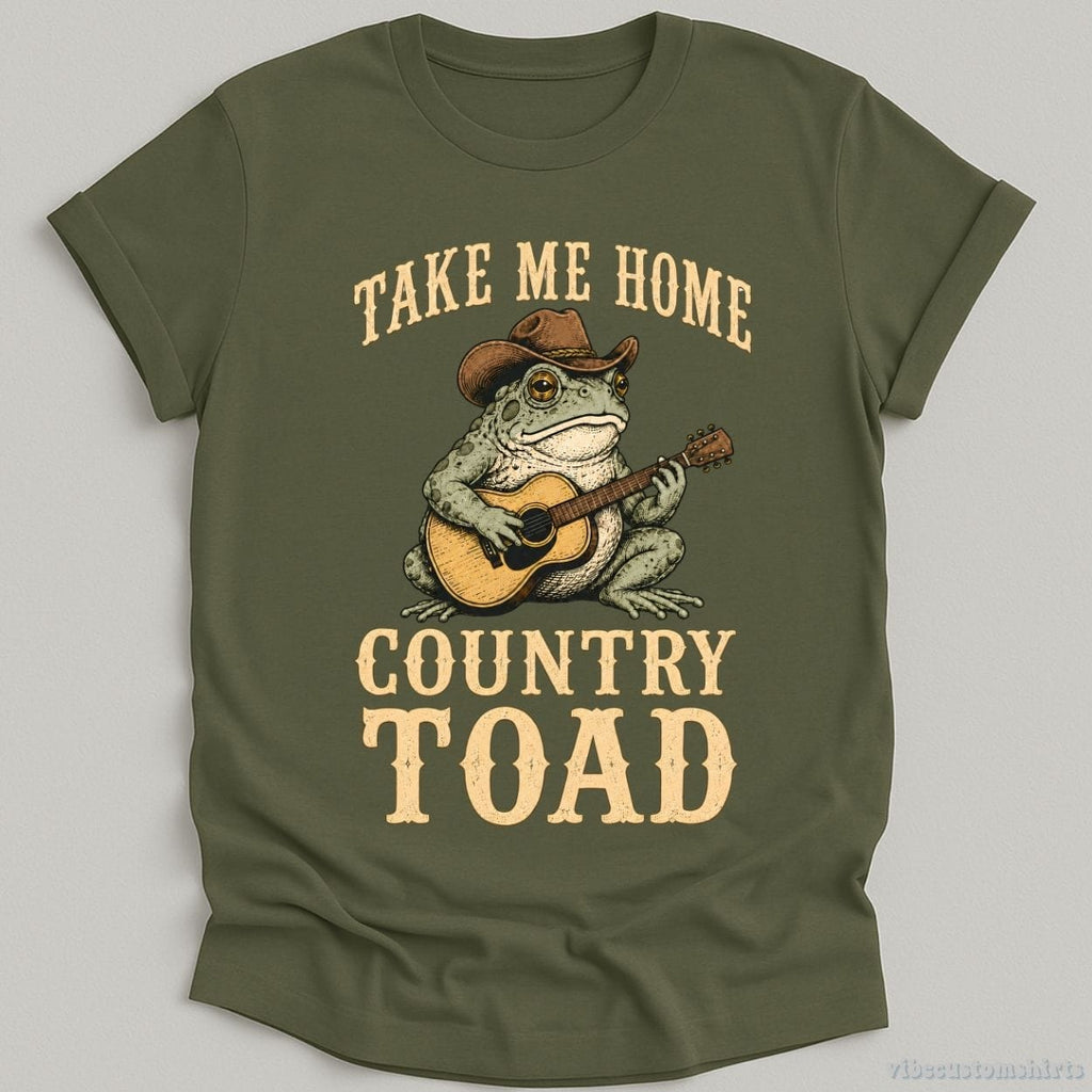 Take Me Home Country Toad Western Humor Shirt product image 5