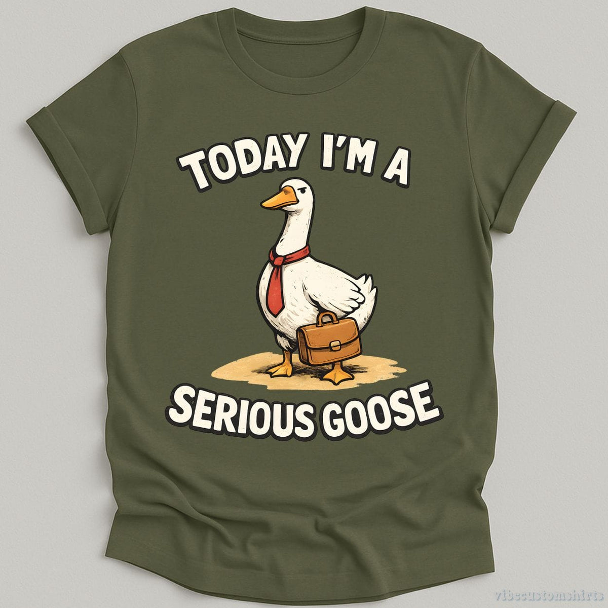Today I'm A Serious Goose Vintage Style Shirt product image 3