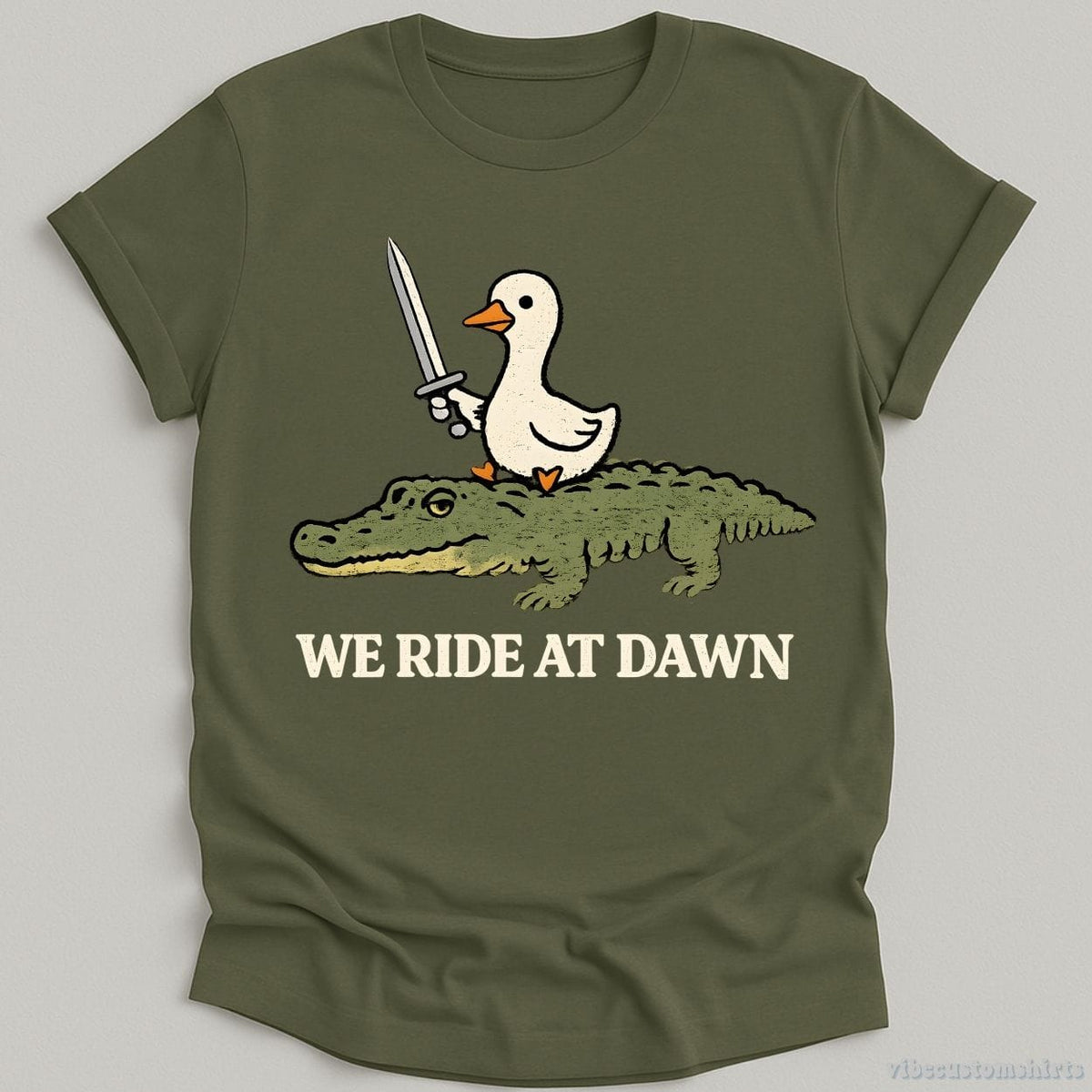 We Ride At Dawn Crocodile and Goose Shirt product image 5