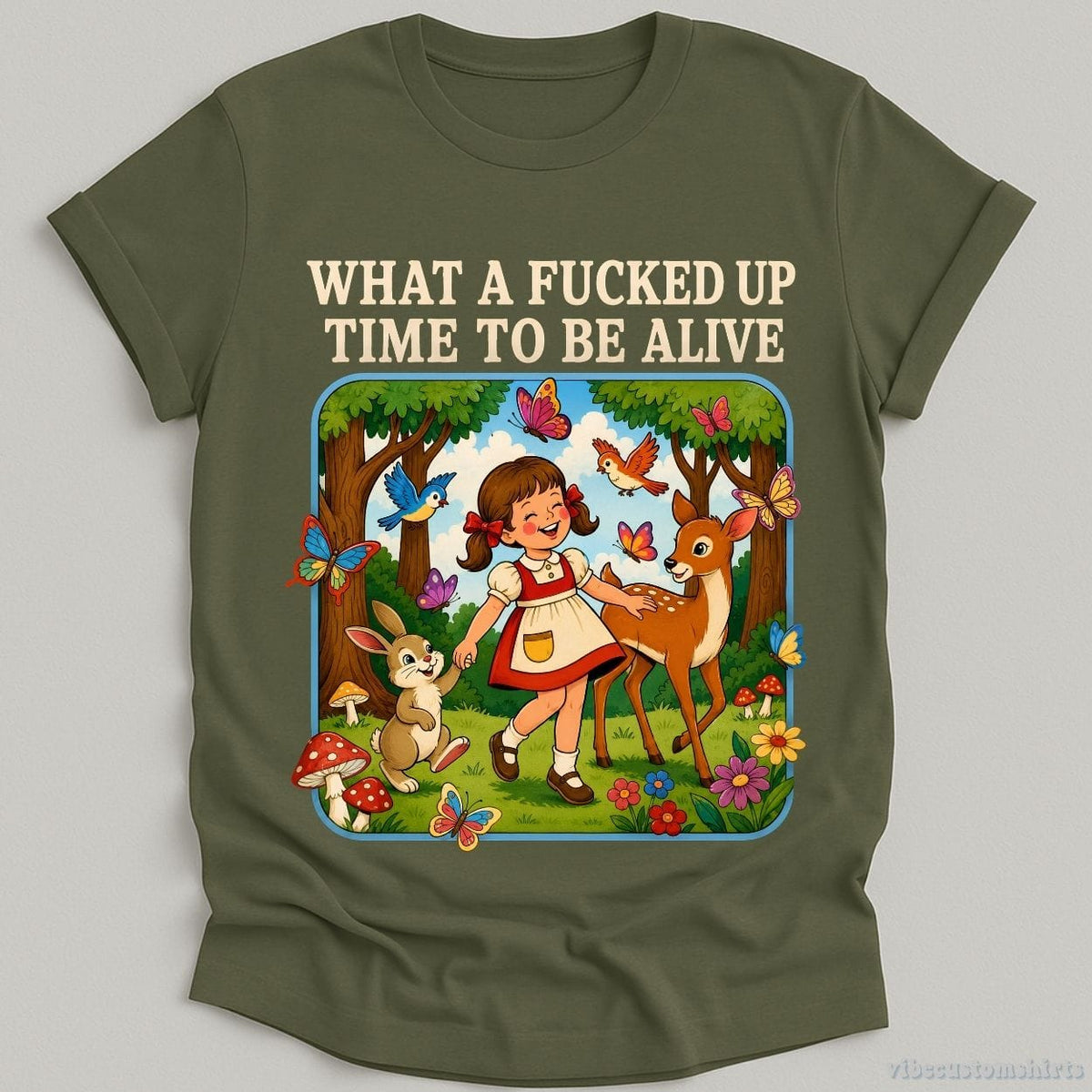 What A F cked Up Time To Be Alive Sarcastic Retro Shirt product image 5