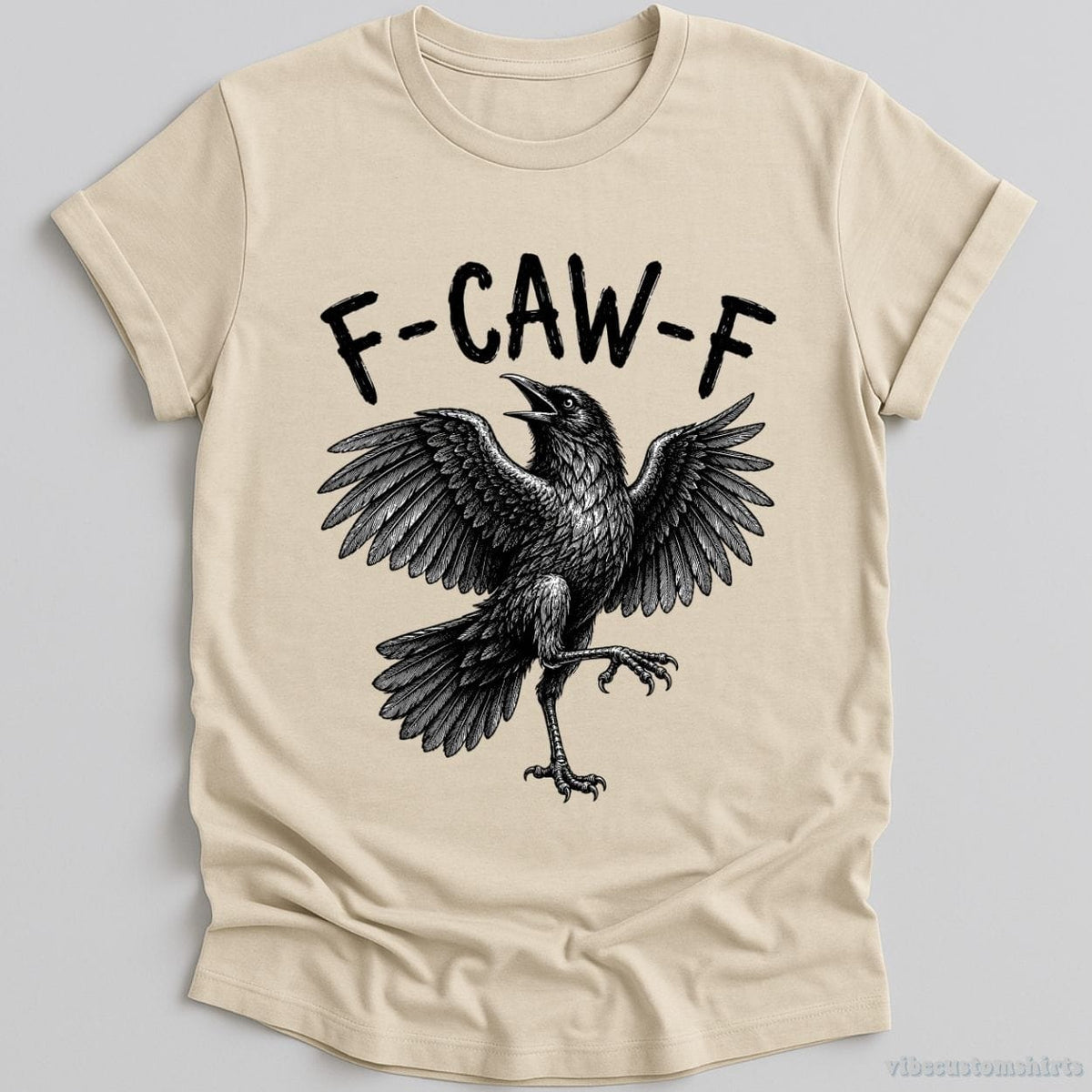 F Caw F Black Crow Joke Shirt product image 3