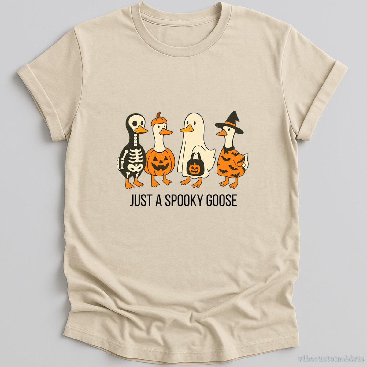 Just A Spooky Goose Halloween Shirt product image 1