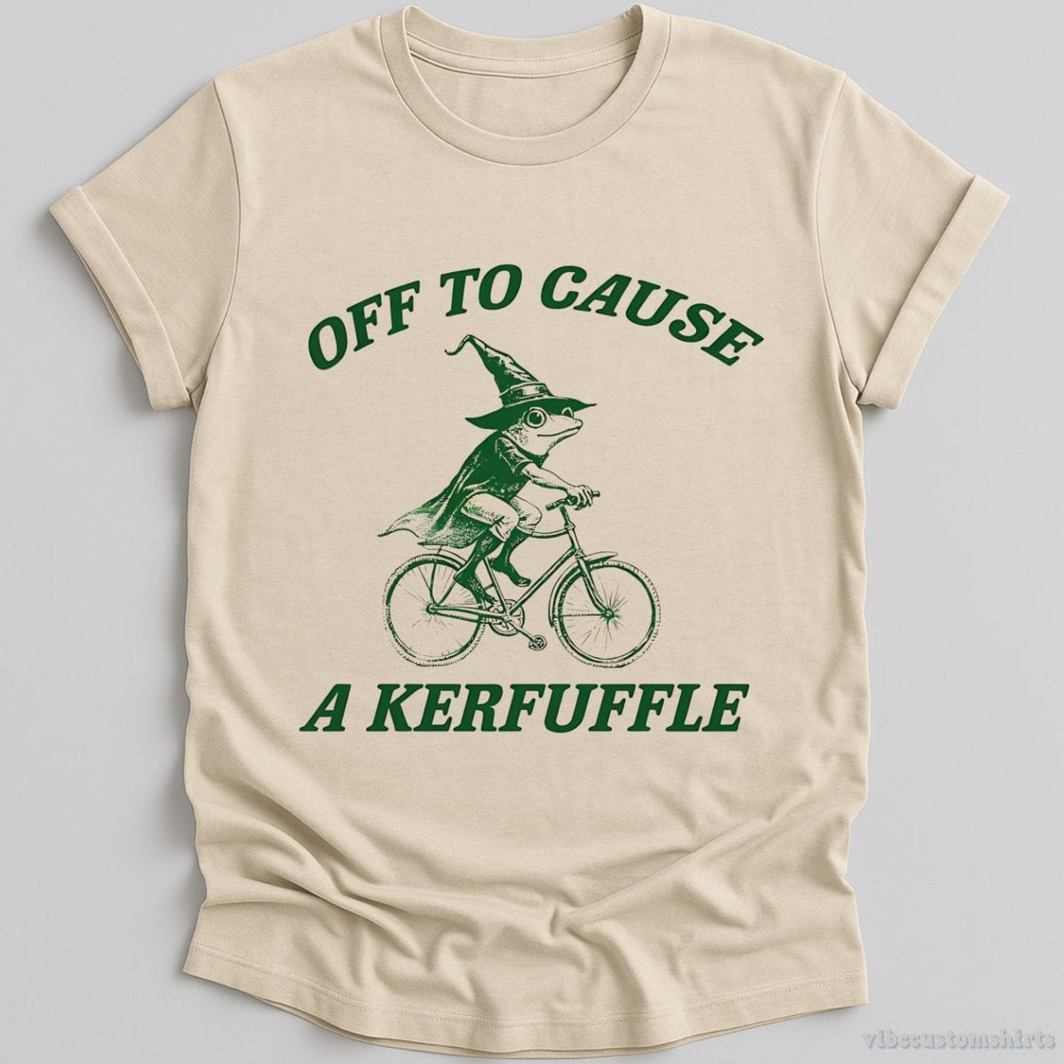 Off To Cause A Kerfuffle Wizard Frog Shirt product image 1