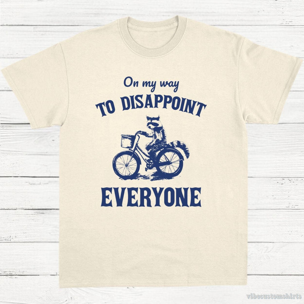 On My Way To Disappoint Everyone Raccoon Shirt product image 2
