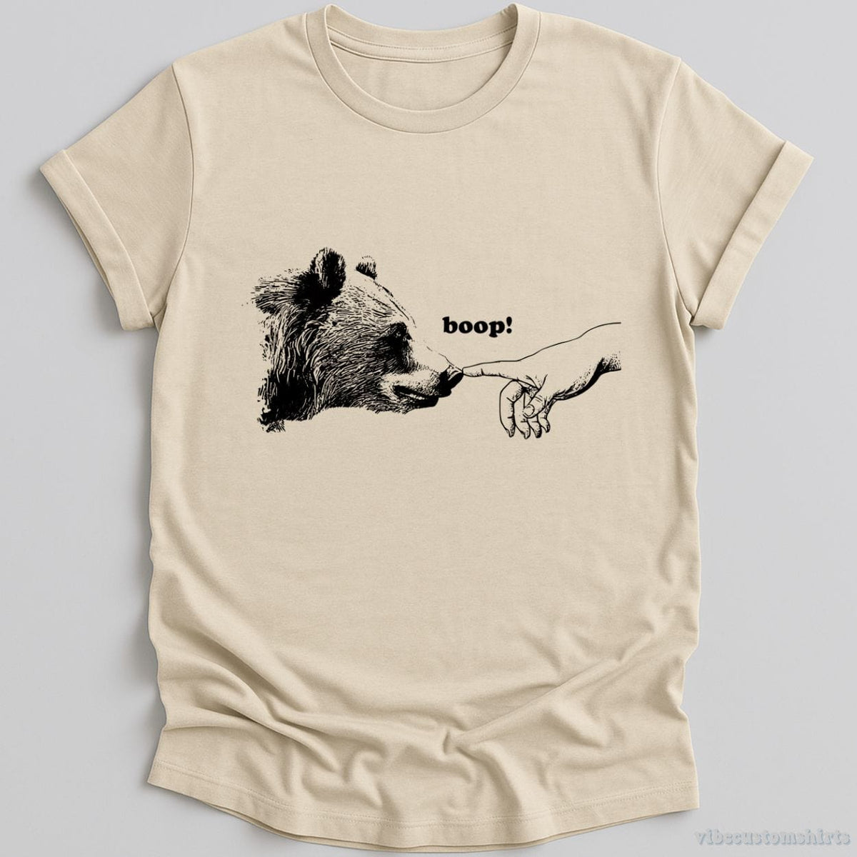 Poke The Bear Funny Boop Vintage Shirt product image 1