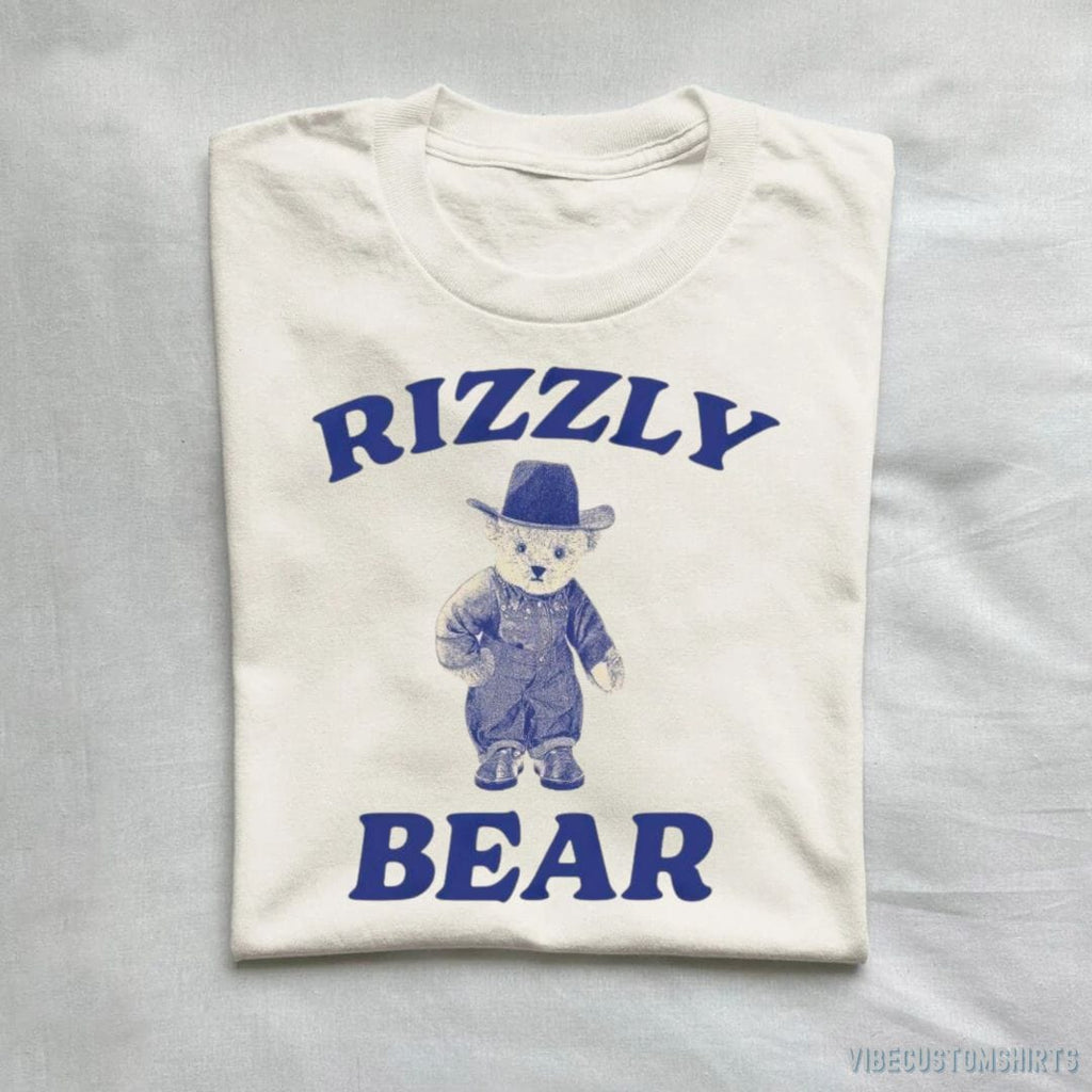 Rizzly Bear Funny Meme T-Shirt product image 1