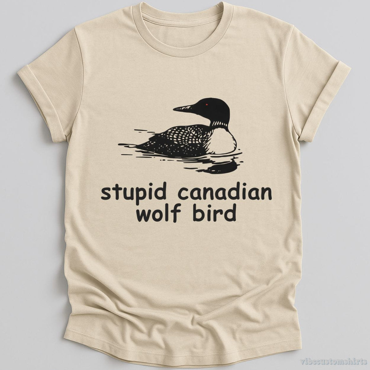 Stupid Canadian Wolf Bird Meme Shirt product image 2