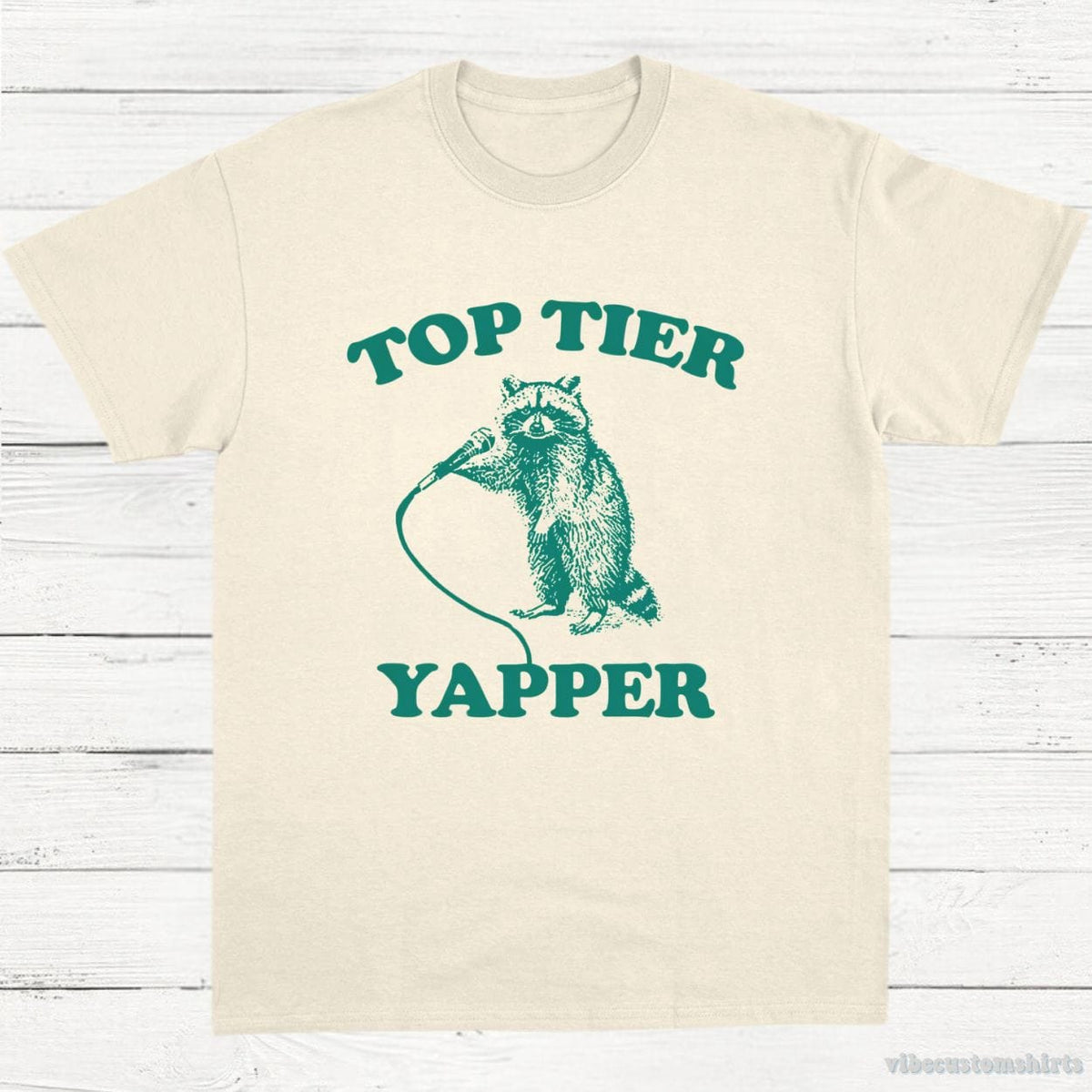 Top Tier Yapper Raccoon Meme Shirt product image 2