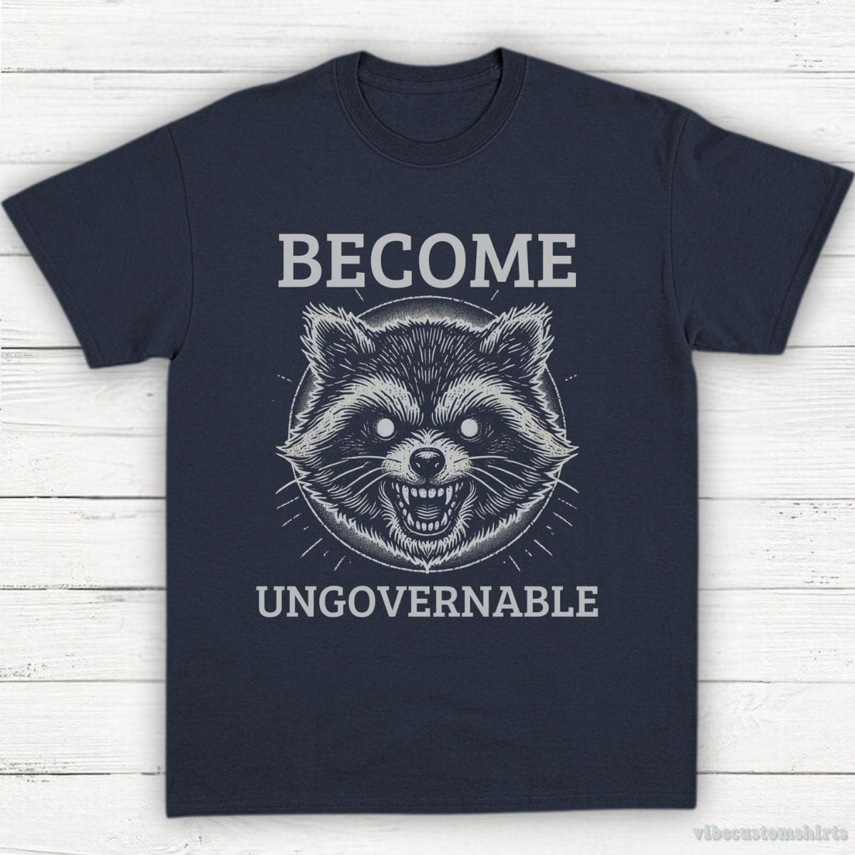 Become Ungovernable Angry Raccoon Shirt product image 3