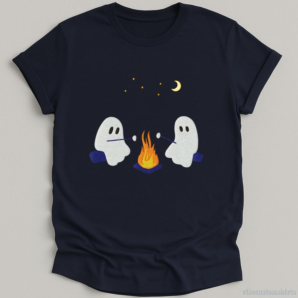 Cute Ghosts Camping Halloween Shirt product image 1