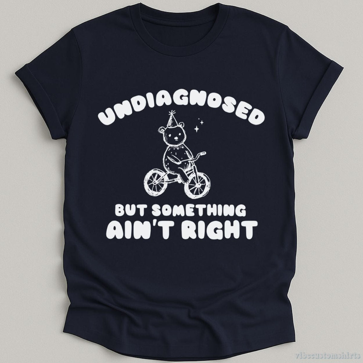 Undiagnosed But Something Ain't Right Vintage Shirt, Meme product image 8