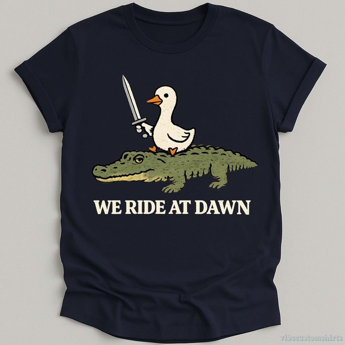 We Ride At Dawn Crocodile and Goose Shirt product image 3