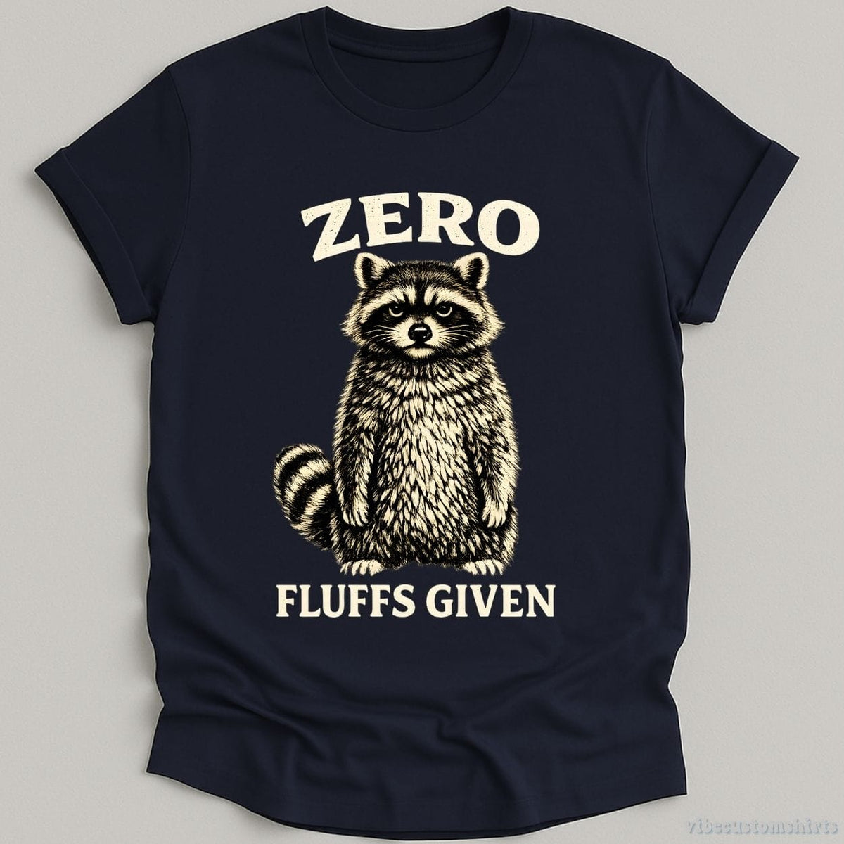Zero Fluffs Given Raccoon Shirt product image 4