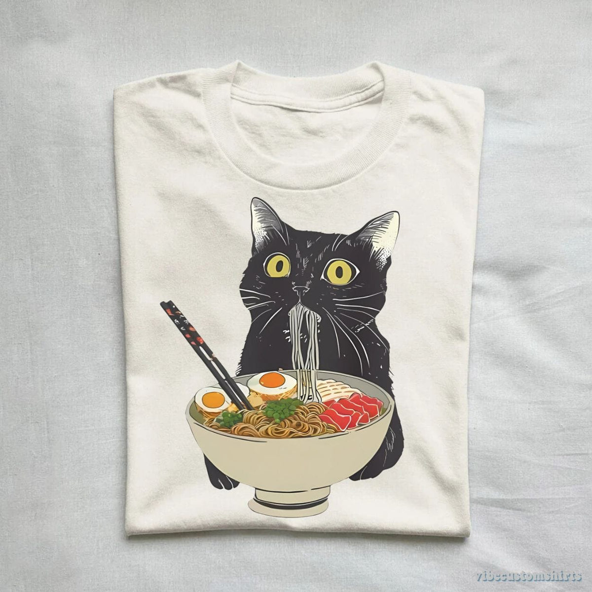 Noodle Cat, Ramen Shirt product image 1