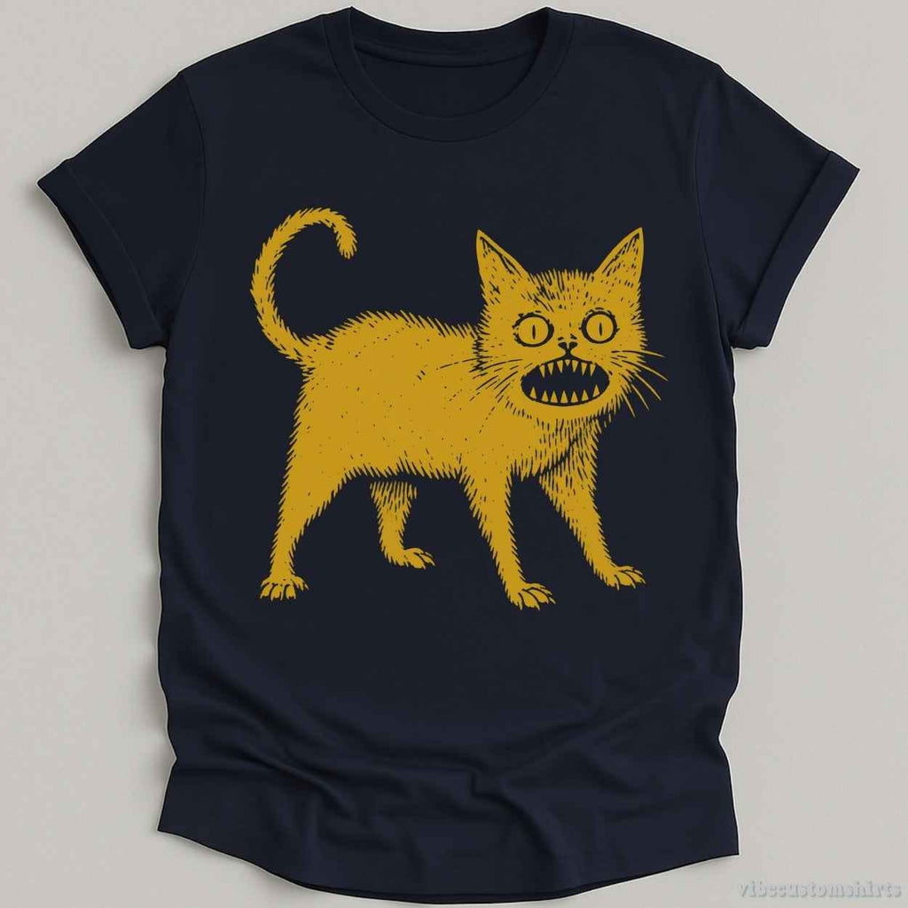 Monster Cat Funny Shirt product image 5