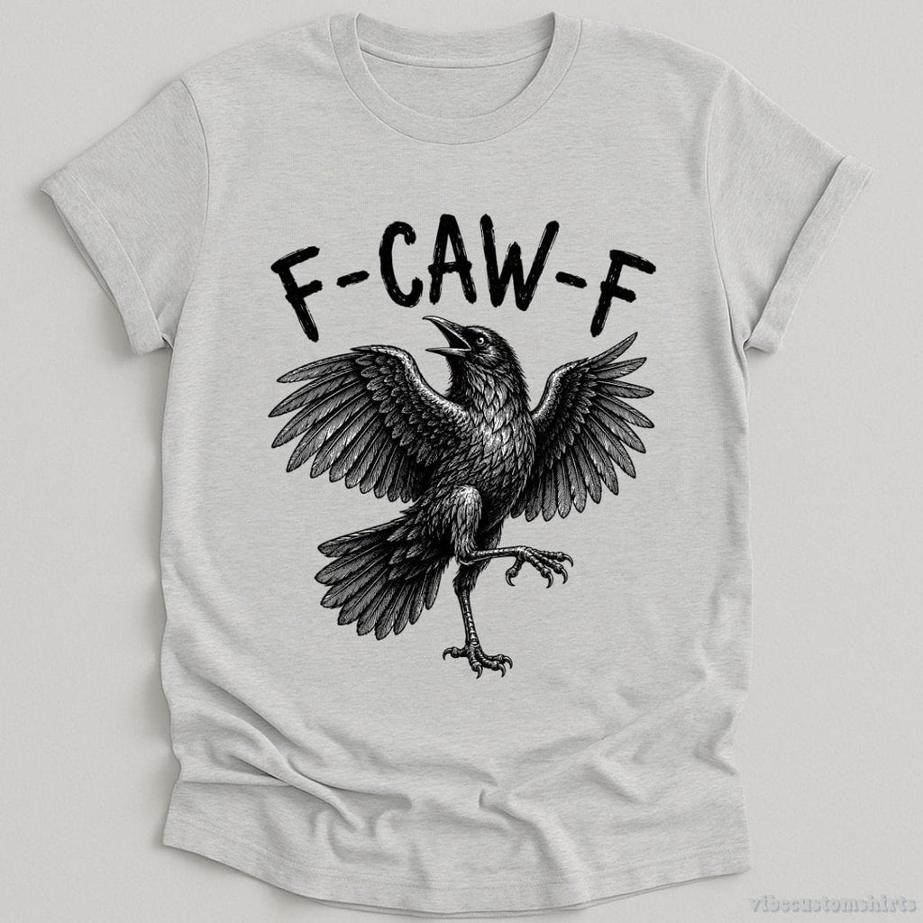 F Caw F Black Crow Joke Shirt product image 2