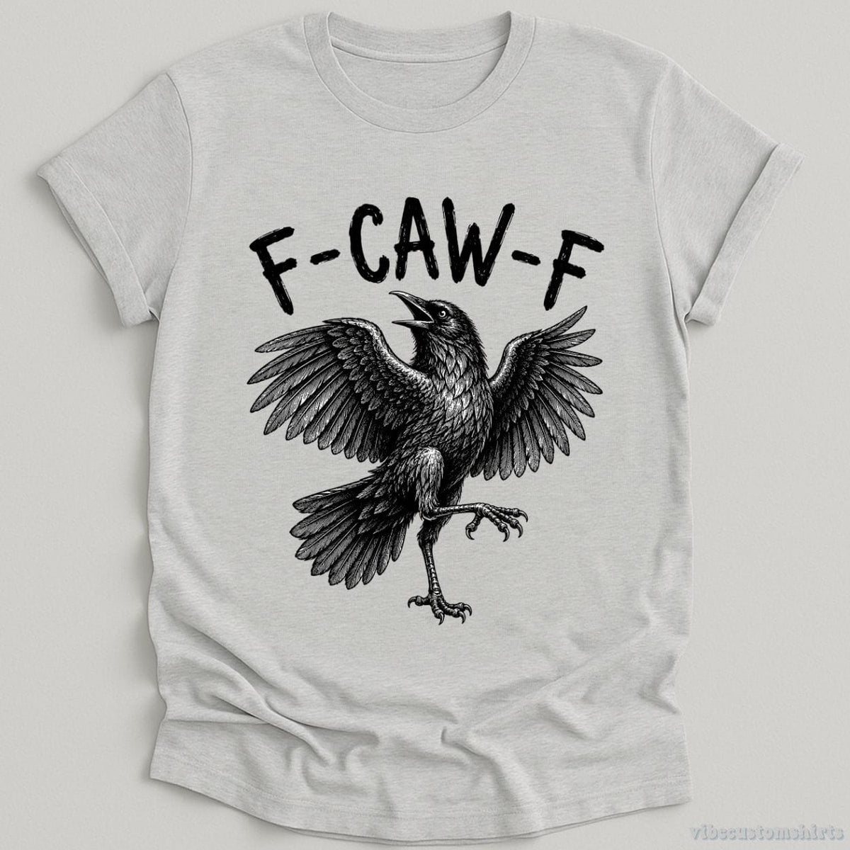 F Caw F Black Crow Joke Shirt product image 2