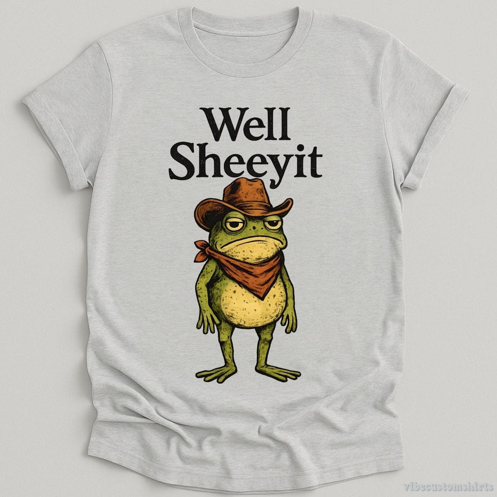 Well Sheeyit Cowboy Frog Shirt product image 5