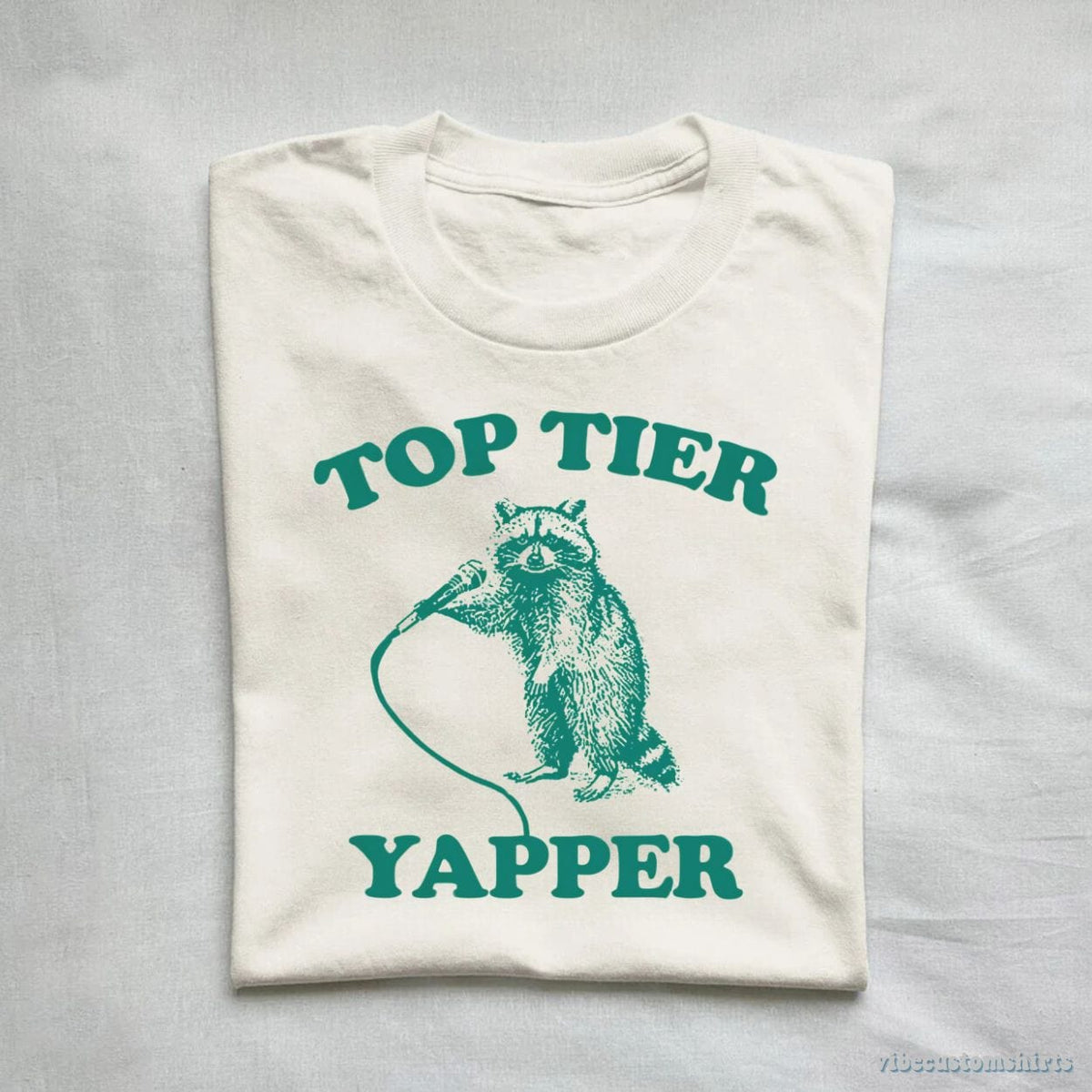 Top Tier Yapper Raccoon Meme Shirt product image 1