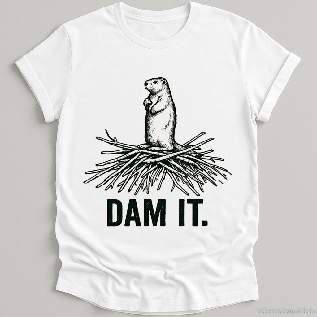 Dam it Funny Beaver Shirt product image 2
