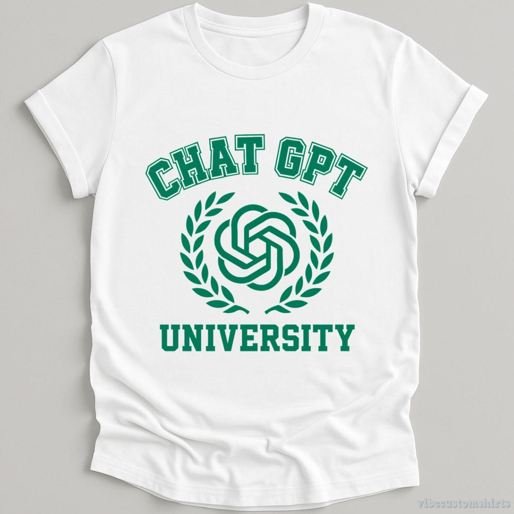 Funny ChatGpt University Shirt product image 3