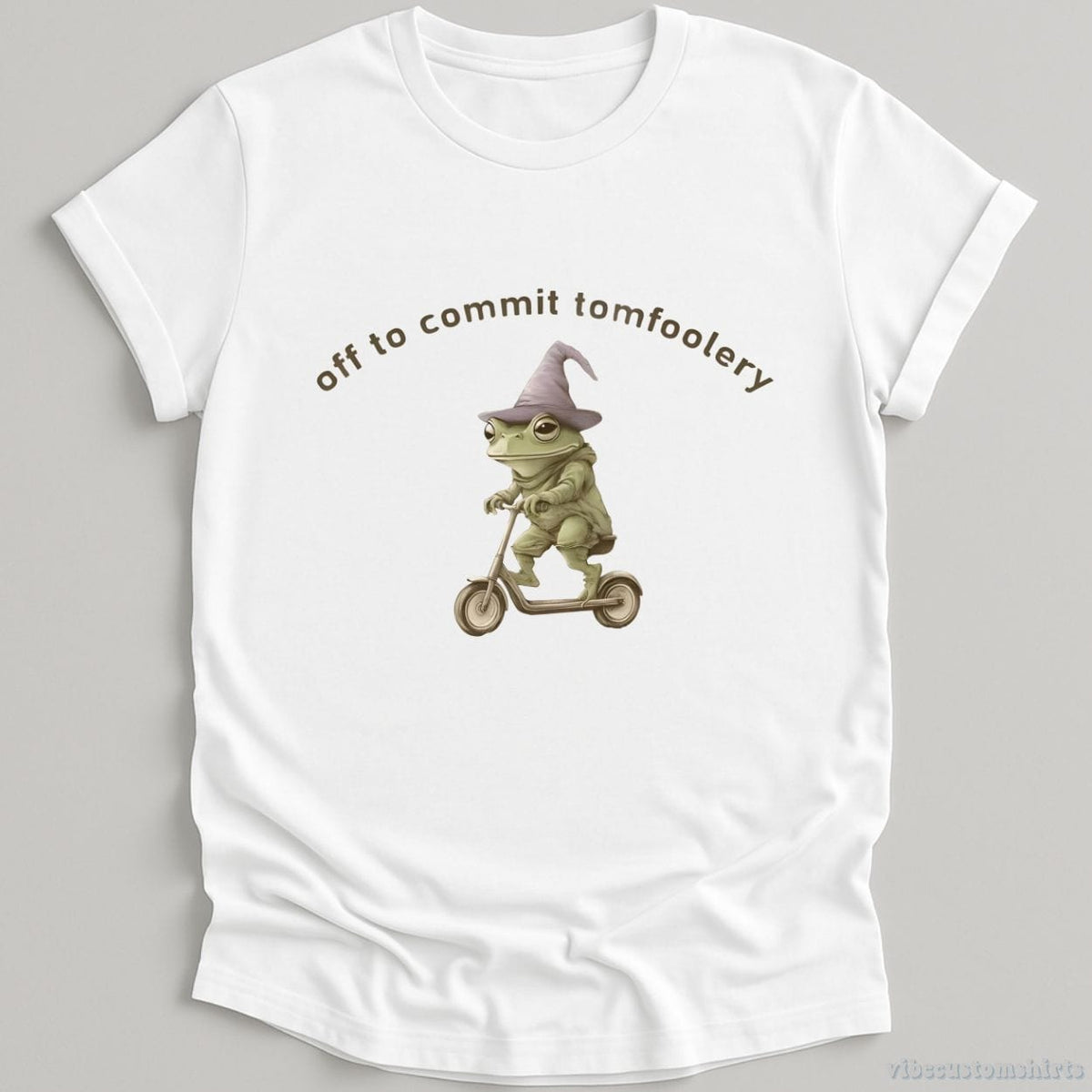 Off to Commit Tom Foolery Frog Meme Shirt product image 1