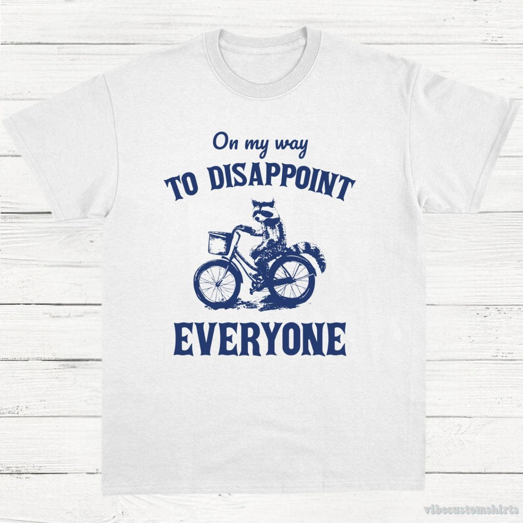 On My Way To Disappoint Everyone Raccoon Shirt product image 3