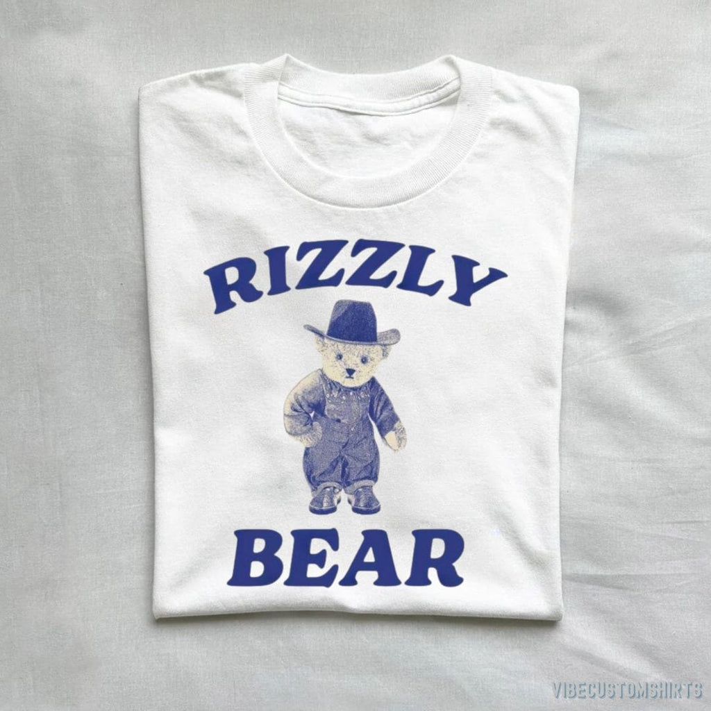 Rizzly Bear Funny Meme T-Shirt product image 3