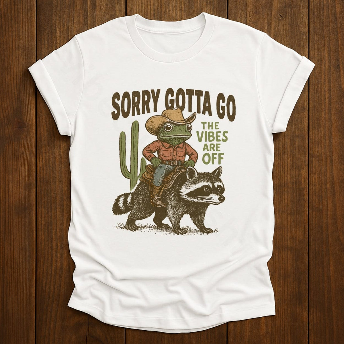 Sorry Gotta Go The Vibes Are Off Shirt product image 2